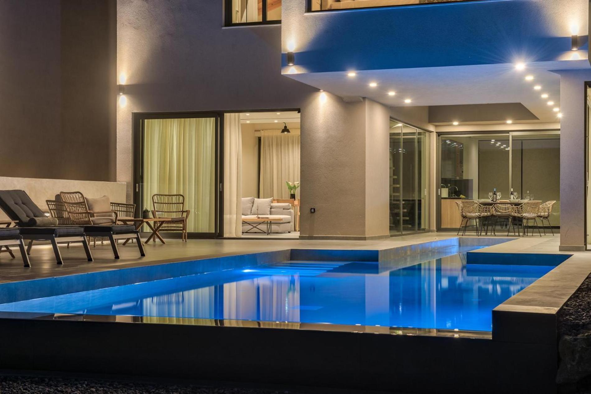 Luxury Villa Mon I Vassilikos Vasilikí エクステリア 写真