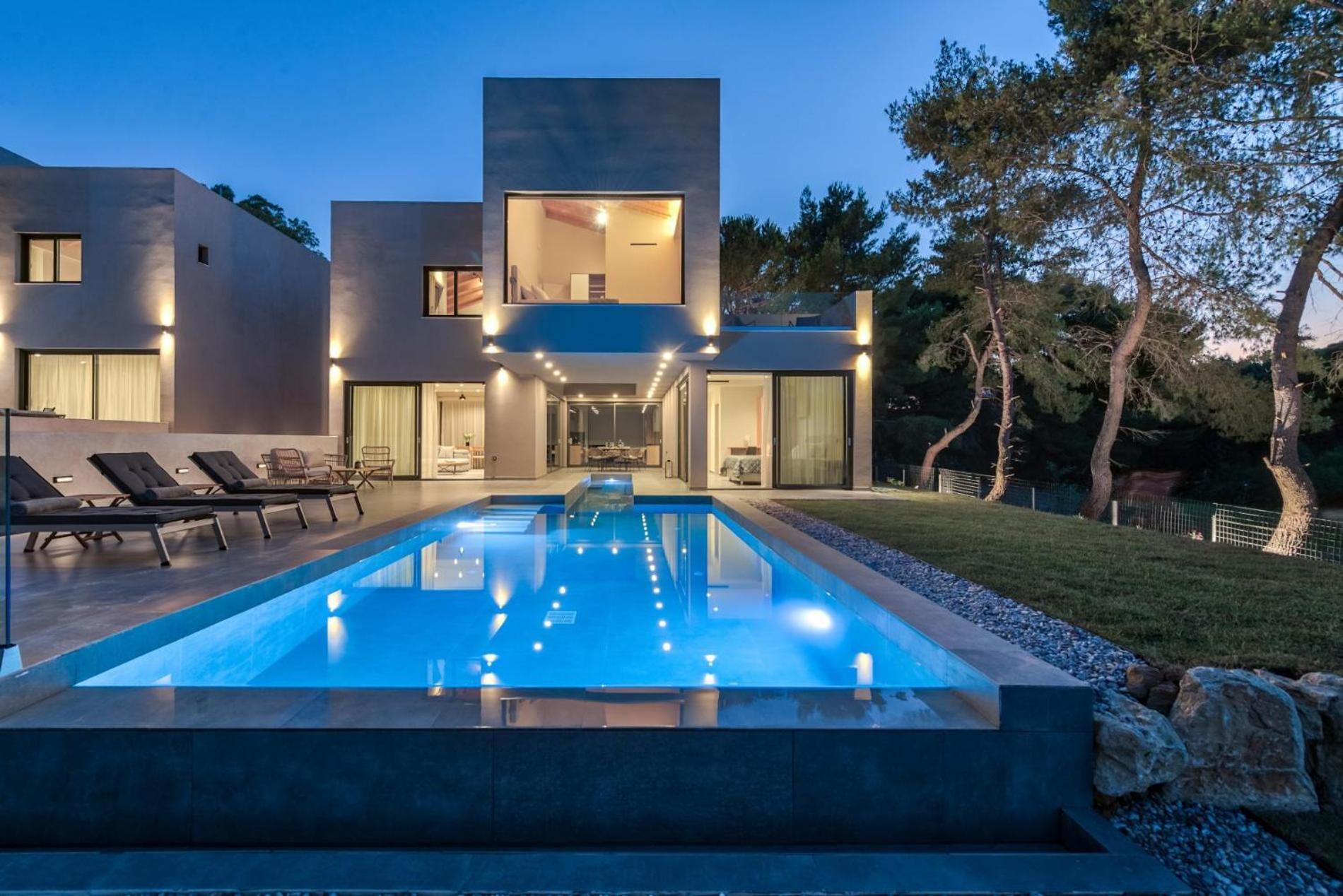 Luxury Villa Mon I Vassilikos Vasilikí エクステリア 写真