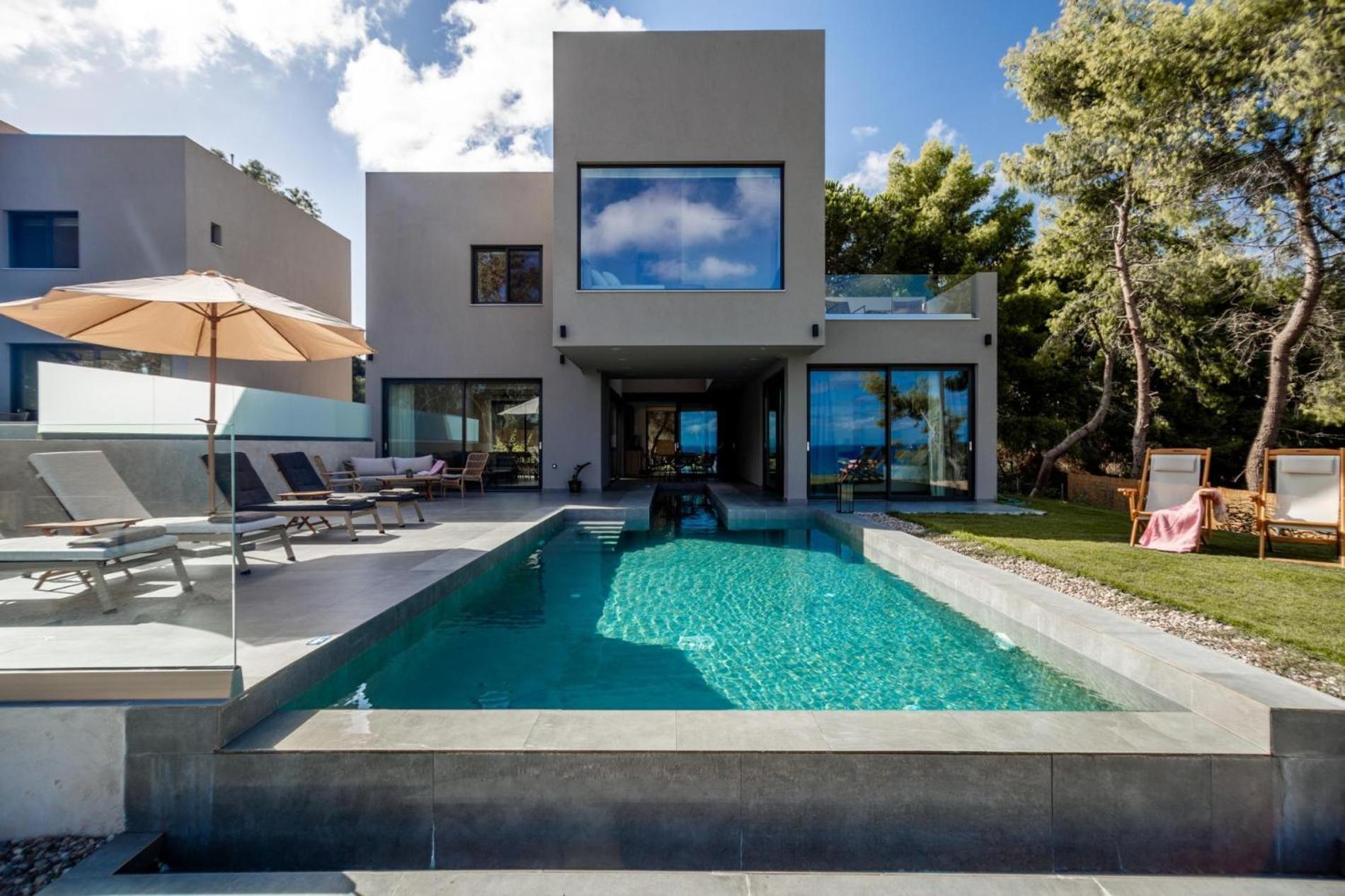 Luxury Villa Mon I Vassilikos Vasilikí エクステリア 写真