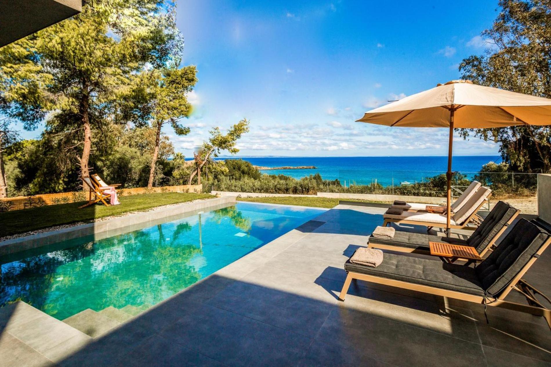 Luxury Villa Mon I Vassilikos Vasilikí エクステリア 写真